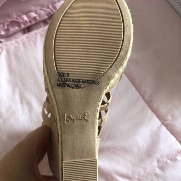 🌟 Qupid brand Wedge strappy sandals 🌟 - Picture 5 of 6